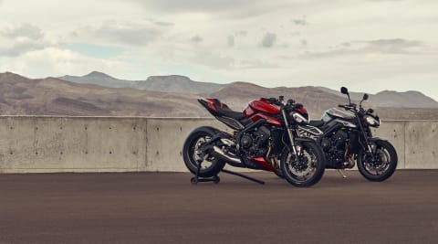 Motor triumph clearance street triple